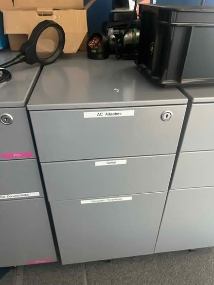 Photo of free 2x grey filling cabinet (BS7) #1