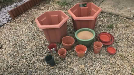 Photo of free Outdoor Plant Pots (GL5 4JZ) #1
