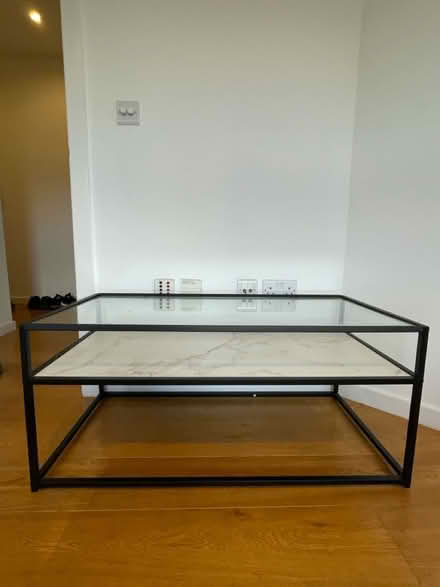 Photo of free Glass coffee table (SW11 Clapham Junction) #1
