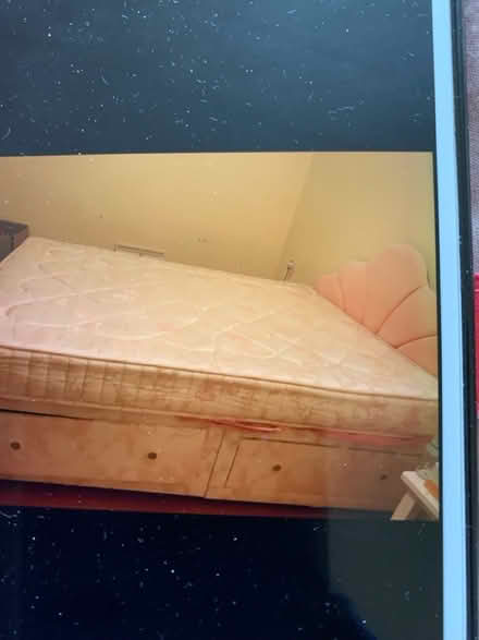 Photo of free Double Bed with 4 drawers storage (Ebbw Vale NP23) #3