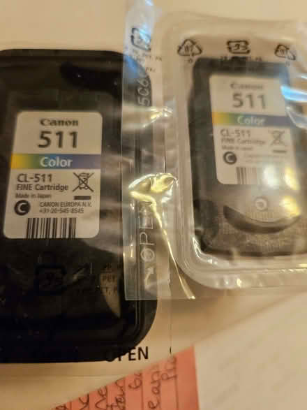 Photo of free Canon 511 colour ink (Loughborough LE11) #1