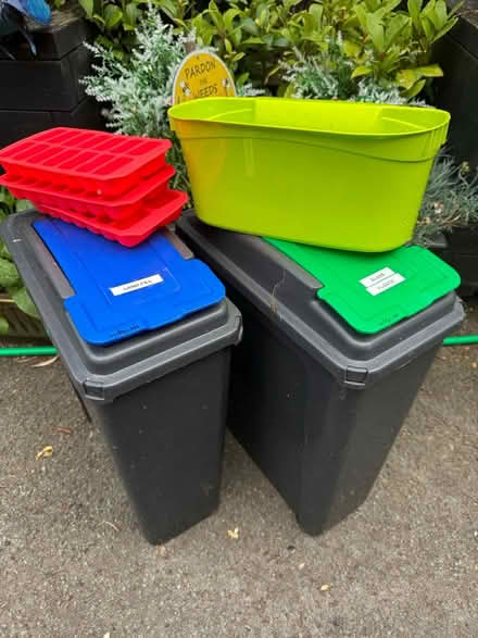 Photo of free Colourful Bin, Ice Cube Trays, Chop (SY4) #1