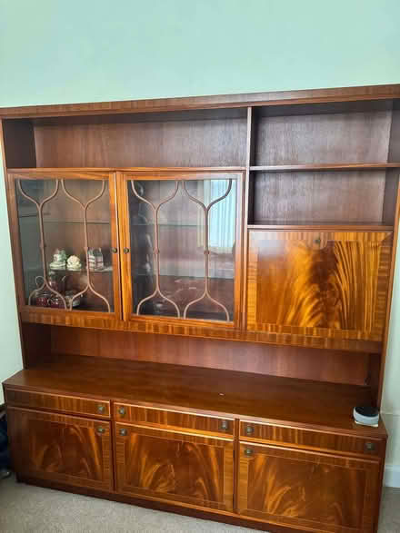Photo of free Stunning 1970's vintage display cabinet/wall unit (Berwick-upon-Tweed TD15) #1