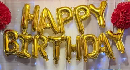 Photo of free Happy Birthday balloon banner (West side San Jose) #1