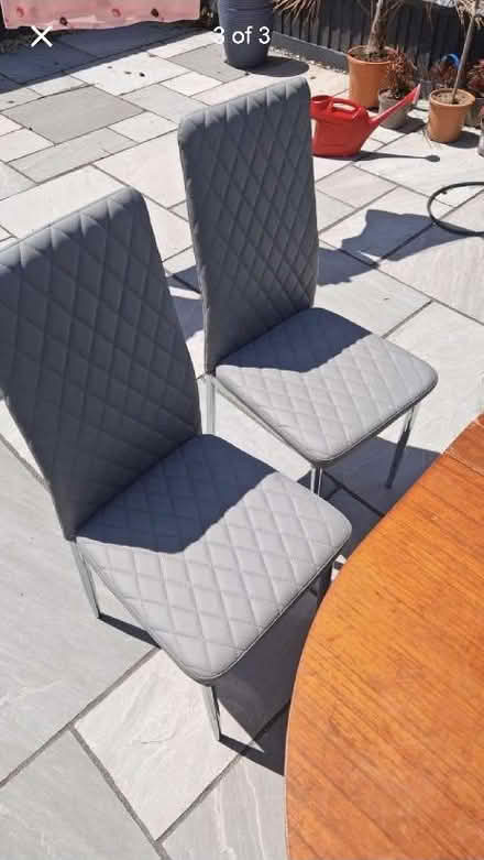 Photo of free Indoor folding table and 4 chairs (Hailsham BN27) #2