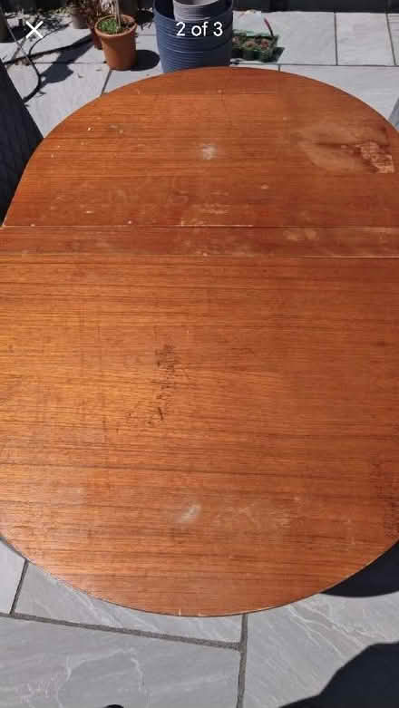 Photo of free Indoor folding table and 4 chairs (Hailsham BN27) #3