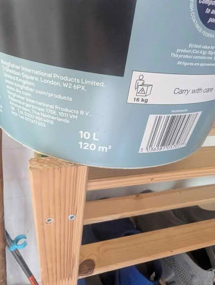 Photo of free New Bucket of Paint - White Undercoat (Brize Norton OX18) #3