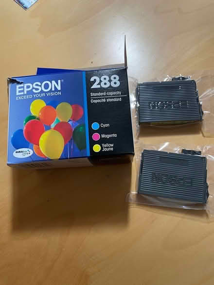 Photo of free Epson ink cartridges (Cupertino foothills) #1