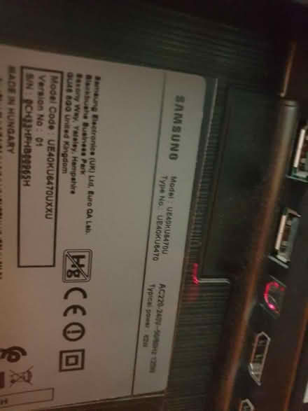 Photo of free 40" Samsung TV - screen fault (Warley HX2) #2