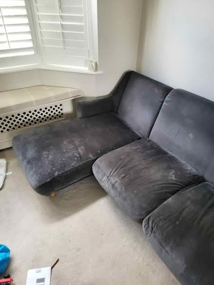 Photo of free Corner sofa (Wandsworth Common) #4