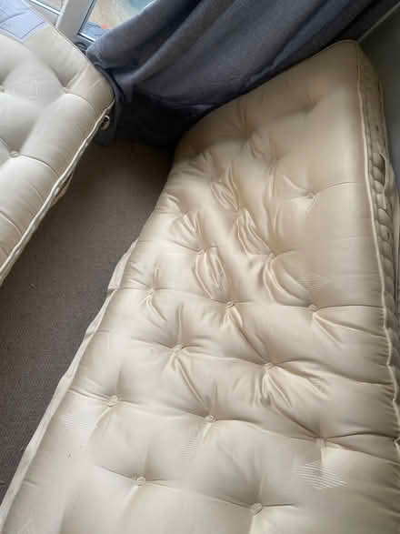Photo of free Vi-spring zippable single beds to double (Sunbury-on-Thames TW16) #1