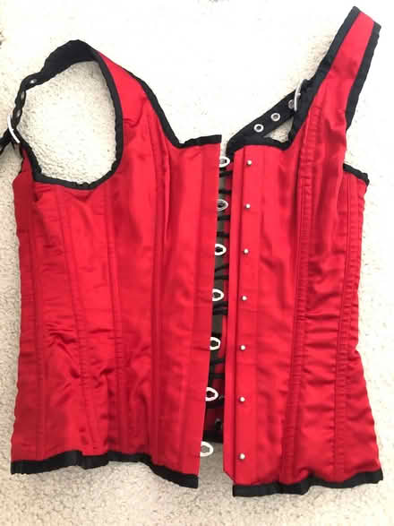 Photo of free Steel bones red corset (Watnall NG16) #1