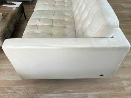Photo of free American Leather White Couch (Chestnut Hill, Newton) #4