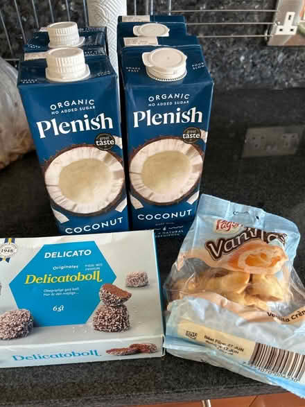 Photo of free Coconut milk & Swedish snacks (NW9 - Brent) #1