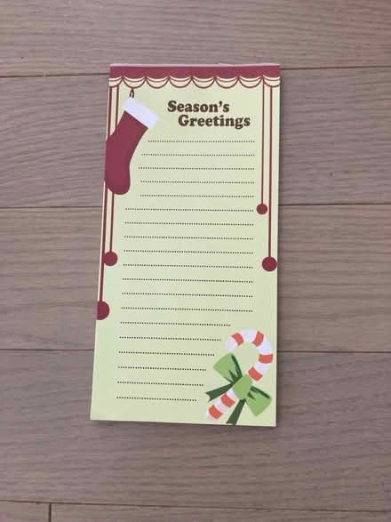 Photo of free Holiday notepad (Bayview/highway 7) #1