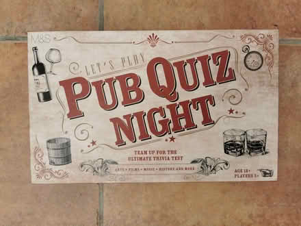 Photo of free Game Pub Quiz (Brandwood End B14) #1