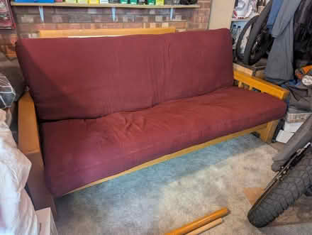 Photo of free Futon sofa bed (N21 Winchmore Hill) #1