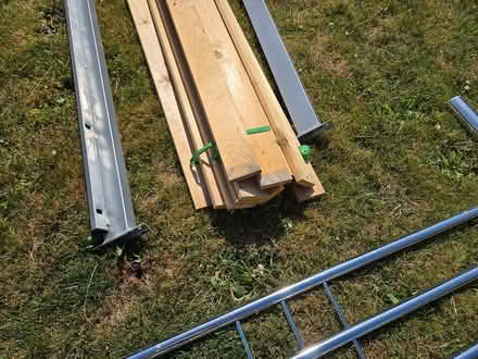 Photo of free Single steel metal bed frame (Surrey RH1) #2