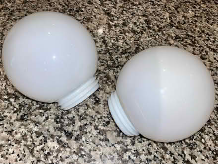 Photo of free Cream glass light globe (Great Asby CA16) #1