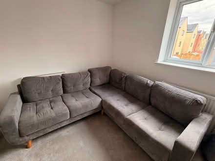 Photo of free Grey 5 seater sofa (Springfield CM1) #1