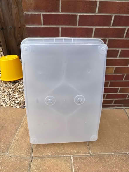 Photo of free Plastic under-bed storage box (Taunton Somerset) #2
