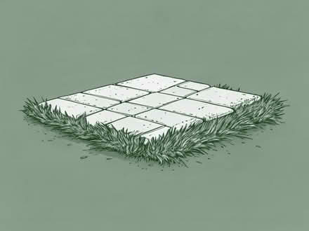 Photo of Paving slabs artificial grass (Edgware HA8) #1