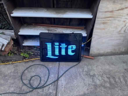 Photo of free 2 sided ML sign (Langdon (20018)) #1