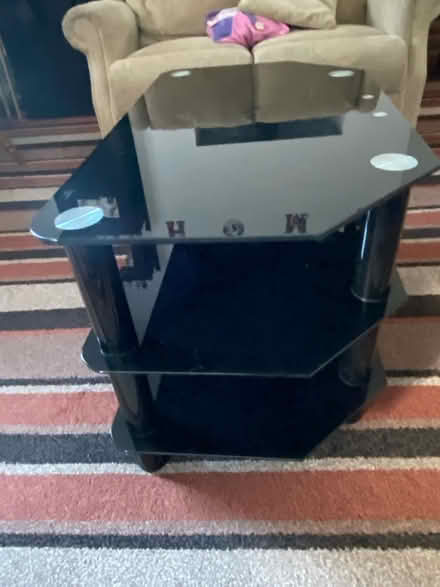 Photo of free Glass TV Stand and Divider (Drighlington, BD11) #3