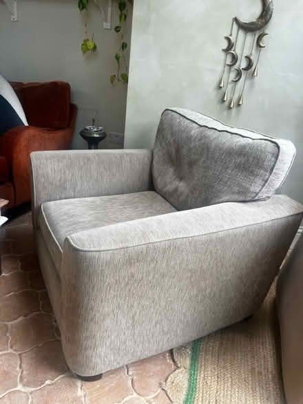 Photo of free Grey armchair (Hanover BN2) #1