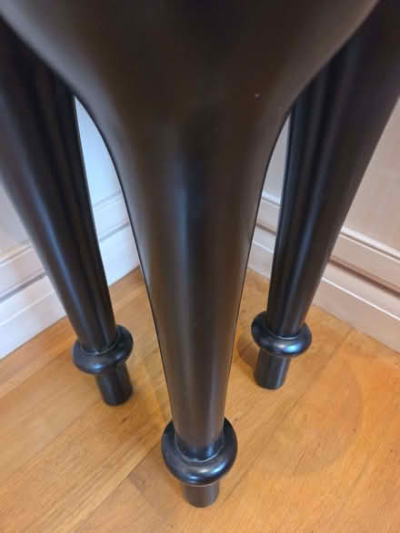 Photo of free Wooden curved table legs x 4 (Staveley LA8) #3