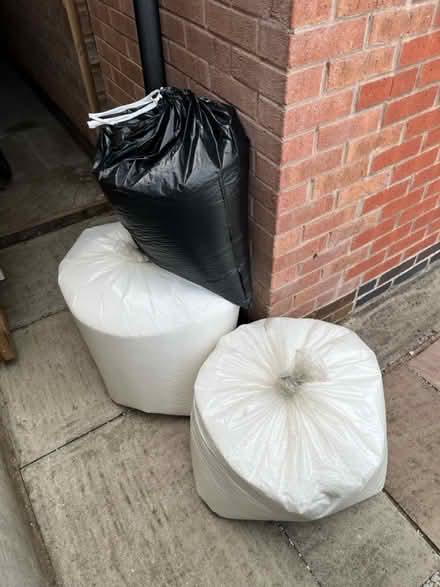 Photo of free Three large bags of bean bag filler (Rainworth NG21) #1