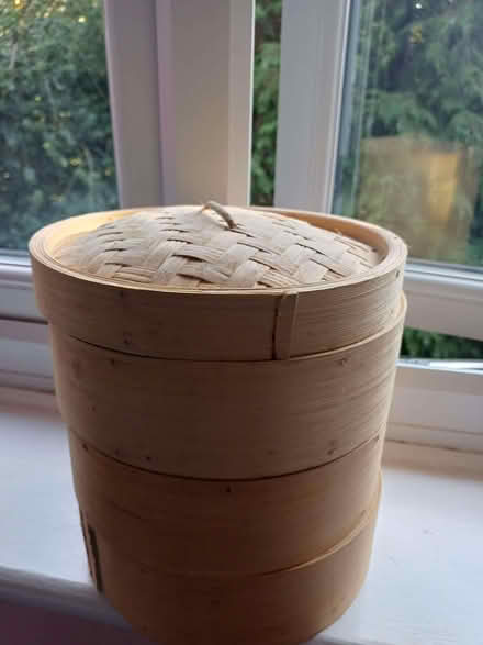Photo of free Bamboo steamer, never used (West Watford WD18) #1