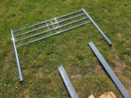 Photo of free Single steel metal bed frame (Surrey RH1) #3