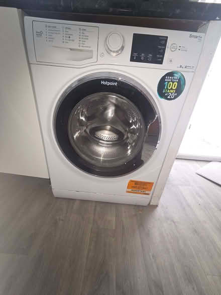 Photo of free Dining table with chairs, bookshelf, two sofas, washing machine (Southey Green S5) #1