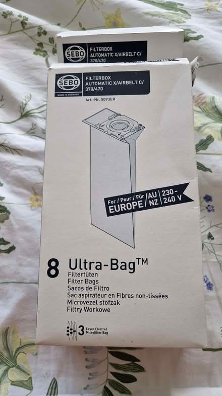 Photo of free Hoover bags (Hailsham BN27) #1
