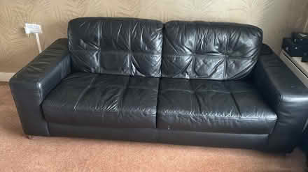 Photo of free Black sofa (TW15 3PF) #1