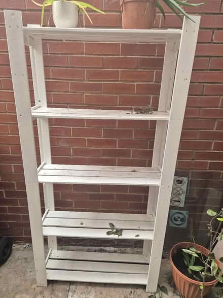 Photo of free Wooden shelf unit (Bolton, BL3) #1
