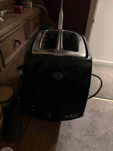 Photo of free Black Russell Hobbs toaster (Sharrow S7) #1
