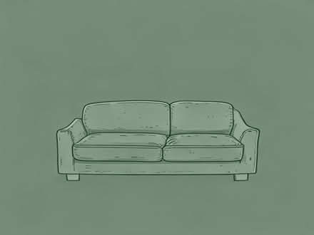 Photo of free Brown flecked sofa bed and matching chair (Ormesby St Margaret NR29) #1