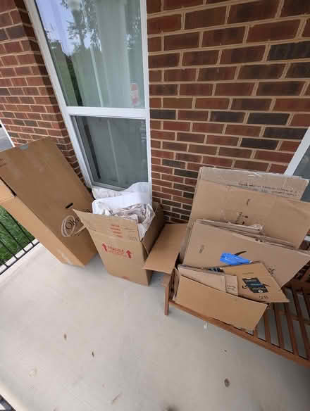 Photo of free Moving boxes, wrapping paper (North Michigan Park/Brookland) #1