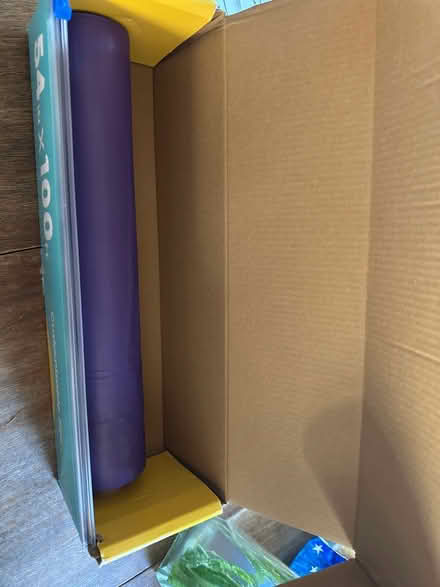 Photo of free Leftover plastic tablecover roll (Alameda West End) #2
