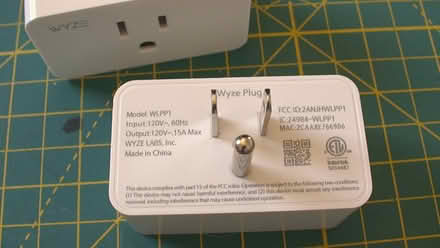Photo of free WYZE Smart Plugs (2) (Foster & California Ave) #2