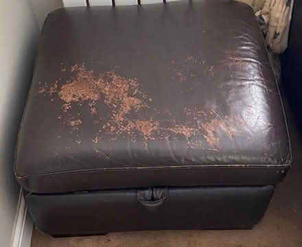 Photo of free 2 Seater Sofa & Storage Footstool (Farnborough Green GU14) #4