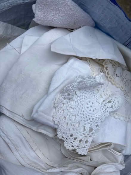 Photo of free Two bags of clean white cloths (ME13) #3