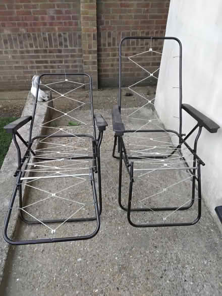 Photo of free 2 x Reclining Garden Chairs (DA1) #2