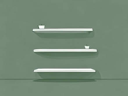Photo of Floating shelves or lacks (Grange Court E10) #1
