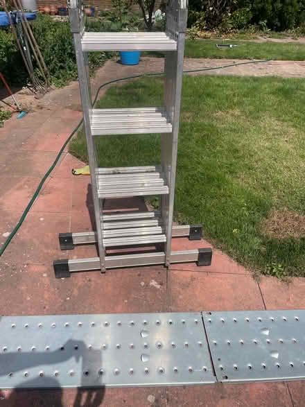 Photo of free Ladder, adjustable (Faversham ME13) #3