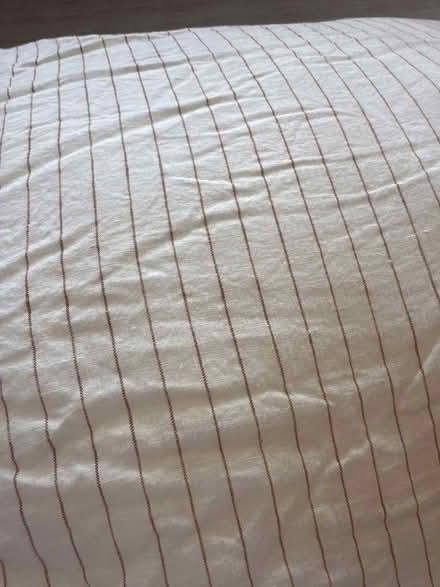 Photo of free Large square striped pillow (Bow E3) #2