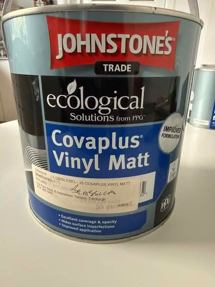 Photo of free Tin of paint (Juniper Green EH14) #1