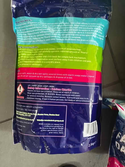Photo of free Damp absorbing granules (Greaves LA1) #4